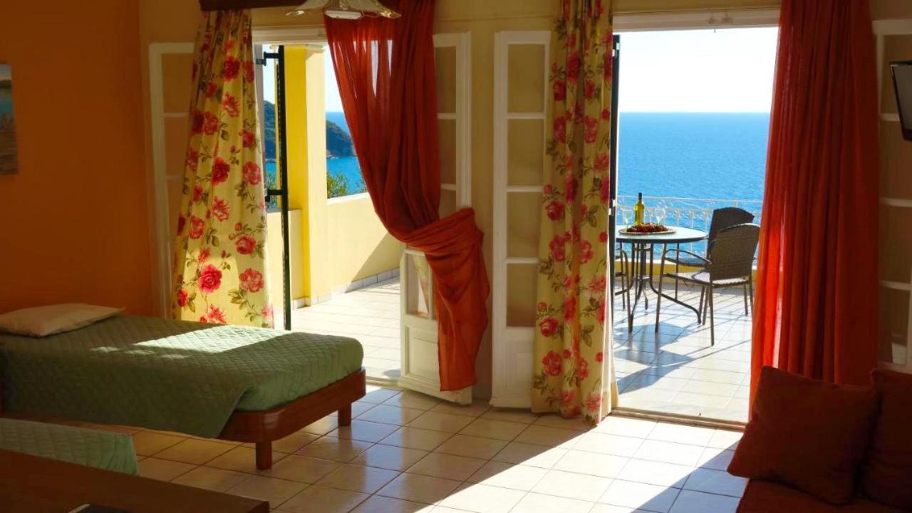 Natalia A With Panoramic Sea Views Of Agios Gordios Bay Apartment